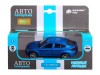 Машина "АВТОПАНОРАМА" BMW X6, 1/43, синий, инерция, откр. двери, в/к 17,5*12,5*6,5 см