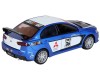 Машина "АВТОПАНОРАМА" Mitsubishi Lancer Evolution, 1/32, синий, свет, звук, в/к 18*9*13,5 см
