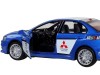 Машина "АВТОПАНОРАМА" Mitsubishi Lancer Evolution, 1/32, синий, свет, звук, в/к 18*9*13,5 см