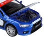Машина "АВТОПАНОРАМА" Mitsubishi Lancer Evolution, 1/32, синий, свет, звук, в/к 18*9*13,5 см