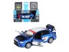 Машина "АВТОПАНОРАМА" Mitsubishi Lancer Evolution, 1/32, синий, свет, звук, в/к 18*9*13,5 см
