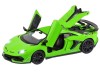 Машина "АВТОПАНОРАМА" Lamborghini SVJ, 1/32, зеленый, откр. двери, свет, звук, в/к 17,5*12,5*6,5 см