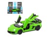 Машина "АВТОПАНОРАМА" Lamborghini SVJ, 1/32, зеленый, откр. двери, свет, звук, в/к 17,5*12,5*6,5 см