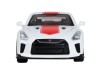 Машина "АВТОПАНОРАМА" Nissan GT-R (R35), 1/32, белый, свет, звук, в/к 18*9*13,5 см