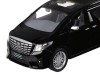 Машина "АВТОПАНОРАМА" Toyota Alphard, 1/29, черный, откр. двери, свет, звук, в/к 20*10*11 см
