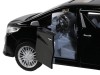 Машина "АВТОПАНОРАМА" Toyota Alphard, 1/29, черный, откр. двери, свет, звук, в/к 20*10*11 см