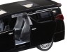 Машина "АВТОПАНОРАМА" Toyota Alphard, 1/29, черный, откр. двери, свет, звук, в/к 20*10*11 см