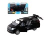 Машина "АВТОПАНОРАМА" Toyota Alphard, 1/29, черный, откр. двери, свет, звук, в/к 20*10*11 см