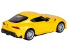Машина "АВТОПАНОРАМА" Toyota Supra [US], 1/31, желтый, откр. двери, свет, звук, в/к 18*9*13,5 см