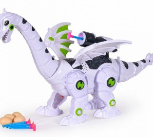 Робот CS toys Динозавр пар, звук, свет