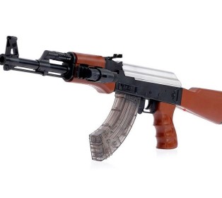 Автомат с гелевыми пулями CS Toys CS-A47N на аккумуляторе, 2 режима стрельбы + лазер