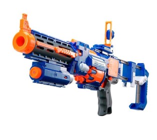 Автомат с мягкими пулями на батарейках "BlazeStorm" ZC7056+лазер