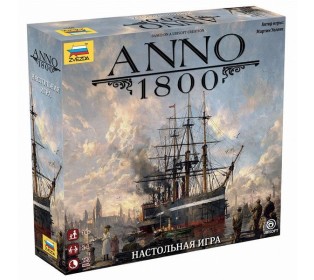 Настольная игра ZVEZDA Игра "Anno 1800"