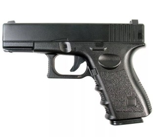 Пистолет металлический Glock 17 G.15  18,5см в/к