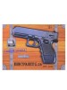 Пистолет металлический Glock 17 mini G.16 14см в/к