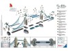 3D Пазл Ravensburger "Тауэрский мост в Лондоне", 216 эл.