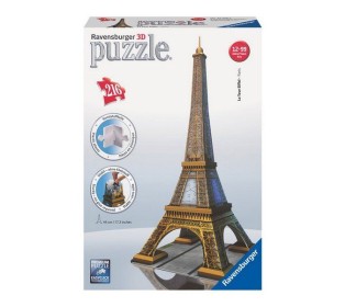 3D Пазл Ravensburger "Эйфелева башня", 216 эл.