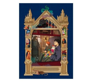 Пазл Ravensburger "Гарри Поттер. По дороге в Хогвартс", 1000 эл