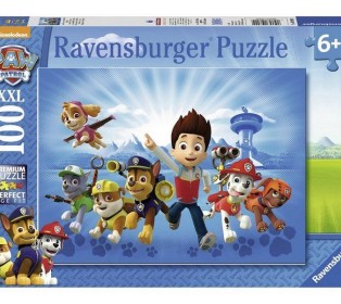 Пазл Ravensburger "Щенячий патруль спешит на помощь", 100 эл.