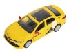 Машина "АВТОПАНОРАМА" Яндекс GO Toyota Camry, 1/43, желтый, инерция, откр. двери, 17,5*12,5*6,5 см