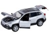 Машина "АВТОПАНОРАМА" Jeep  Cherokee, 1/32, серебряный, инерция, свет, звук, в/к 17,5*13,5*9 см