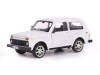 Машина "АВТОПАНОРАМА" ВАЗ 21214, 1/22, белый, инерция, в/к 24,5*12,5*10,5 см