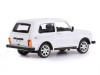 Машина "АВТОПАНОРАМА" ВАЗ 21214, 1/22, белый, инерция, в/к 24,5*12,5*10,5 см