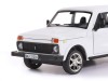 Машина "АВТОПАНОРАМА" ВАЗ 21214, 1/22, белый, инерция, в/к 24,5*12,5*10,5 см