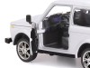 Машина "АВТОПАНОРАМА" ВАЗ 21214, 1/22, белый, инерция, в/к 24,5*12,5*10,5 см