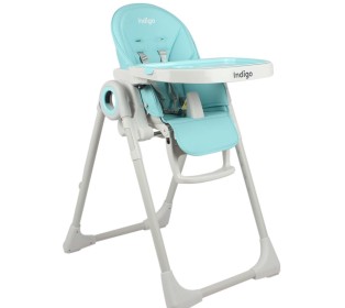 Стул для кормления Indigo COMFORT голубой