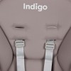 Стул для кормления Indigo COMFORT серый