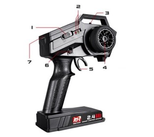 Передатчик на 2,4G для Remo Hobby 1/8