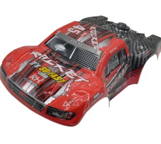 Красный кузов для шорт корса Remo Hobby RH1621