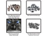 Радиоуправляемый монстр Remo Hobby MMAX (синий) 4WD 2.4G 1/10 RTR