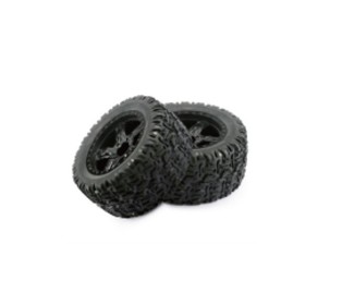 Колеса для Remo Hobby MMAX, EX3 1/10, черные