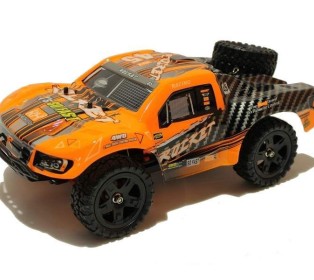 Радиоуправляемый шорт-корс Remo Hobby Rocket Brushless (оранжевый) 4WD 2.4G 1/16 RTR