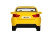 Машина "АВТОПАНОРАМА" Яндекс.Такси  LADA VESTA, желтый, 1/24, в/к 24,5*12,5*10,5 см