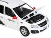 Машина "АВТОПАНОРАМА" Яндекс.Такси LADA LARGUS, белый, 1/24, свет, звук, в/к 24,5*12,5*10,5 см