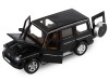 Машина "АВТОПАНОРАМА" Mercedes-Benz G350d, черный, 1/32, свет, звук, инерция, в/к 18*9*13,5 см