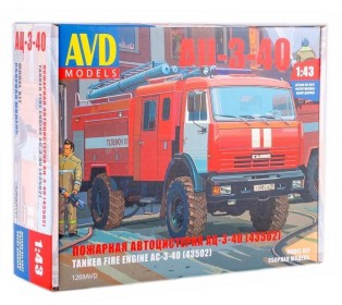 Сборная модель AVD АЦ-3-40 (43502), 1/43