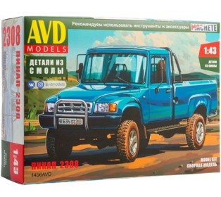 Сборная модель AVD Пикап-2308, 1/43