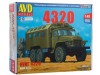 Сборная модель AVD Автомобиль 4320 кунг, 1/43