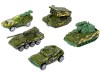 Набор металлических машинок AUTODRIVE Военная техника 5шт. в/к 29*9,5*4см.