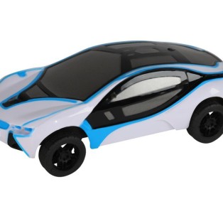 Машина AUTODRIVE 16см инерционная, цвет в ассорт. (бело-синий, бело-красный), в/п 23,5*9*20,5см, ,