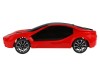 Машина AUTODRIVE инерционная, красный, в/п 28,4*7,5*23,5см, ,