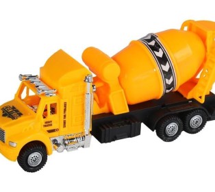 Машина AUTODRIVE Бетоновоз 17,5см инерционная, в/п 23,5*6,5*19,5см, ,