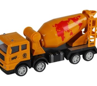 Машина AUTODRIVE Бетоновоз инерционная, в/п 26,4*4*18,5см, ,