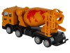 Машина AUTODRIVE Бетоновоз инерционная, в/п 26,4*4*18,5см, ,