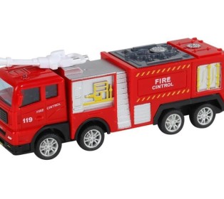 Машина AUTODRIVE Пожарная 16см инерционная, в/п 26,4*4*18,5см, ,