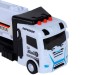 Машина AUTODRIVE Бензовоз фрикционный со светом и звуком, белый, в/к 35*6,5*12 см